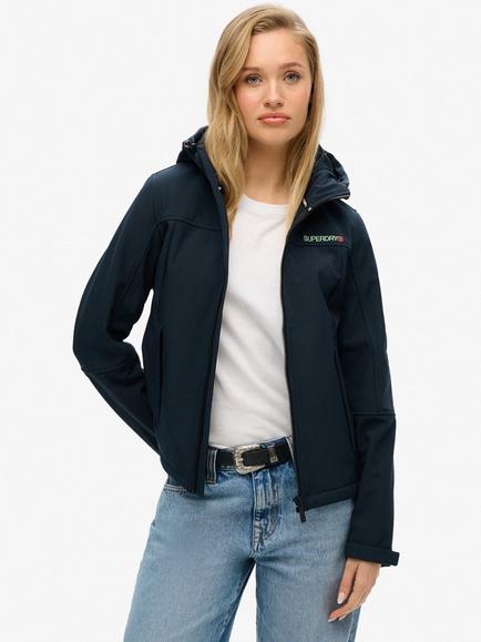 Superdry Hooded Classic Trekker Jacket, Eclipse Navy