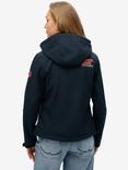 Superdry Hooded Classic Trekker Jacket, Eclipse Navy