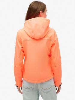 Superdry Hooded Classic Trekker Jacket - view 2, Pastelline Coral