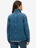 Superdry Denim Chore Jacket, Beverley Blue