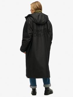 Superdry Windbreaker Changing Robe, Black - view 2, Black
