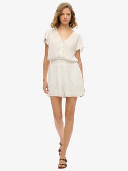 Superdry Playsuit, Off White, Off White