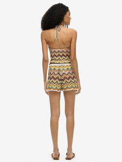 Superdry Zigzag Knit Shorts - view 2, Mint