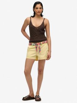 Superdry Classic Chino Shorts, Vanilla Yellow