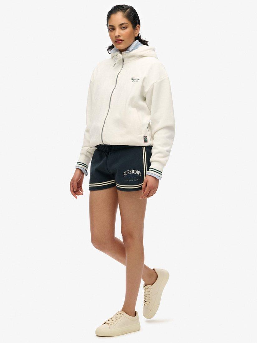 Product image 3 of 6, which shows Superdry Country Club Racer Shorts, Blueberry Navy, 8