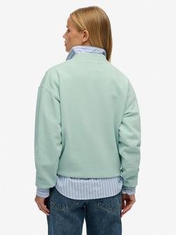 Superdry Vintage Logo Neon Sweatshirt - view 2, Harbour Grey