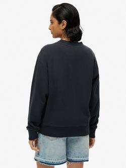 Superdry Suika Embroidered Sweatshirt - view 2, Black