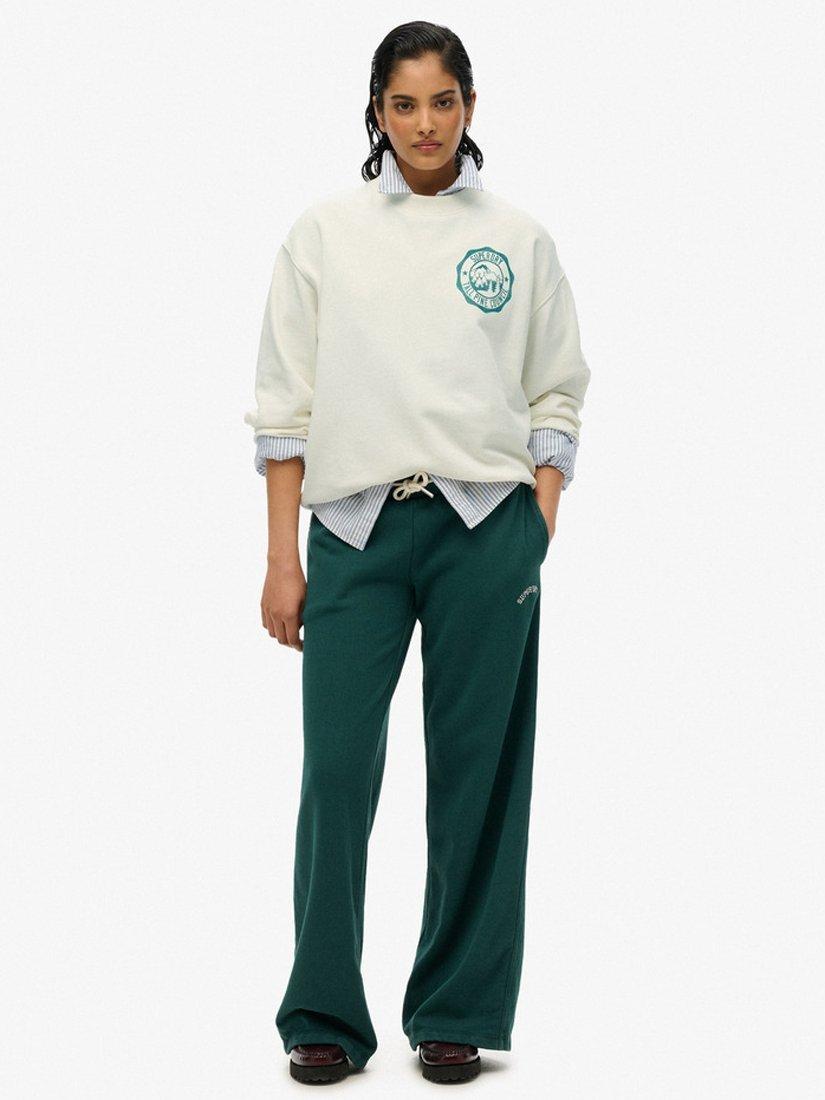 Product image 3 of 5, which shows Superdry Lo-Fi Outdoor Sweatshirt, Cream, 8