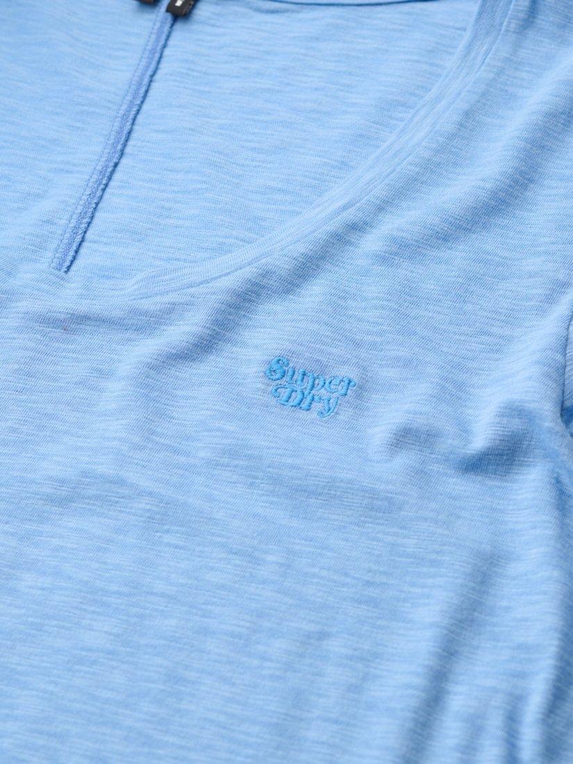 Product image 5 of 5, which shows Superdry Studios Scoop Neck T-Shirt, Bluebell, 8