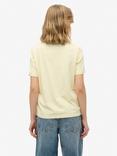 Superdry Lo-Fi Outdoor Relaxed T-Shirt, Pastel Yellow