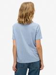 Superdry Outdoor Stripe Relaxed T-Shirt, Rodeo Drive Blue