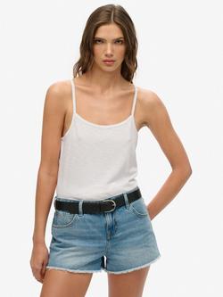 Superdry Studios Strappy Vest Top, Optic
