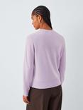 John Lewis Crew Neck Cashmere Jumper, Lilac