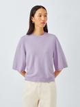 John Lewis Half Sleeve Crew Neck Cashmere Jumper