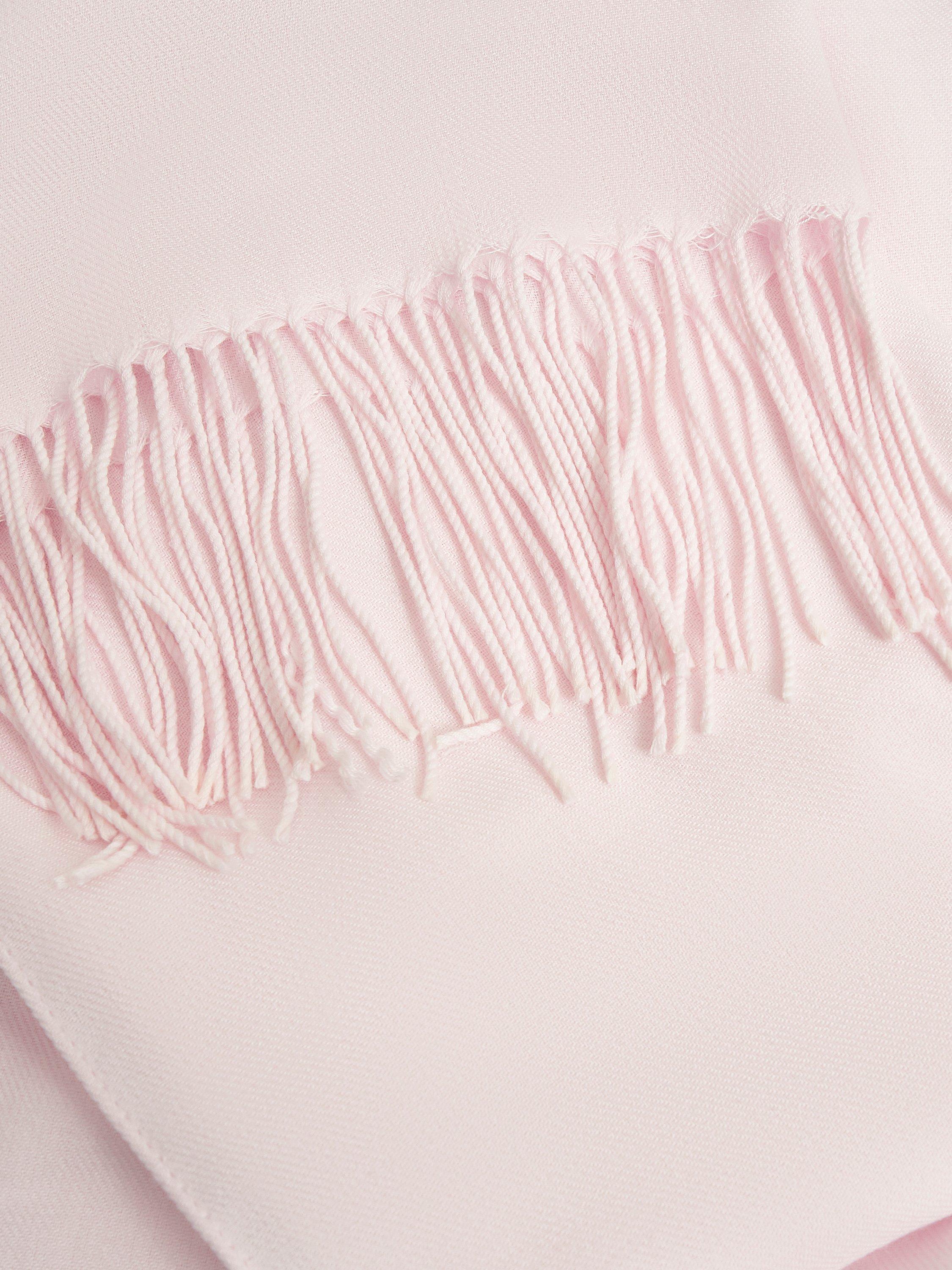Product image 4 of 4, which shows Hobbs Matilda Scarf, Pale Pink