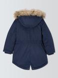 John Lewis Kids' Shower Resistant Parka, Navy