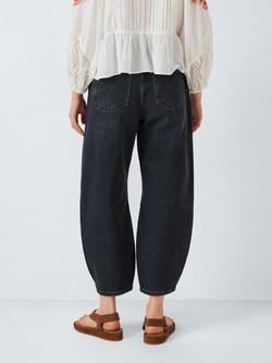 AND/OR Relaxed Barrel Leg Jeans - view 2, Black Wash