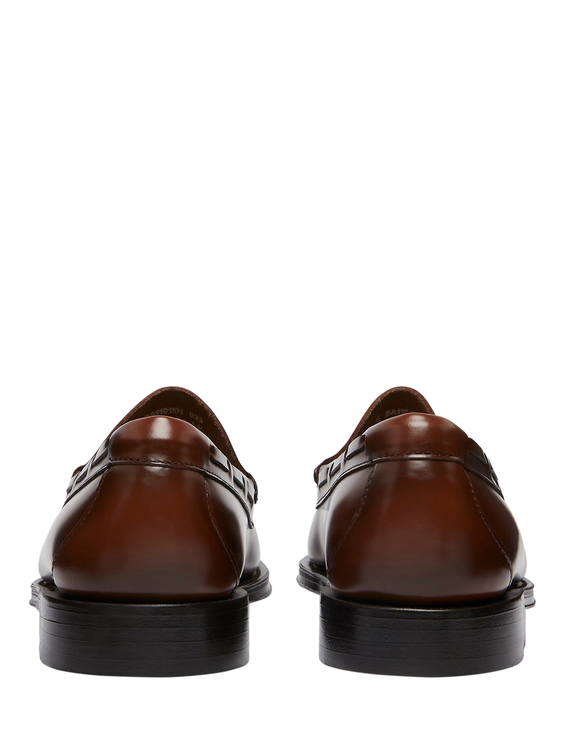 Product image 6 of 6, which shows G.H.BASS Weejuns Larkin Leather Tassel Loafers, Brown, 7
