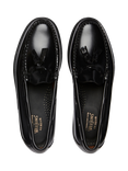 G.H.BASS Weejuns Larkin Leather Tassel Loafers, Black