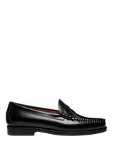 Charles Tyrwhitt Leather Apron Loafers, Black display picture 3
