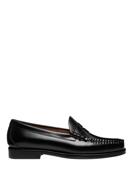 G.H.BASS Larson Easy Weejuns Leather Penny Loafers, Black, Black