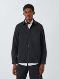 Kin Laser Engraved Denim Shirt, Black Beauty