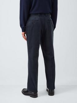 John Lewis Regular Fit Corduroy Trousers - view 2, Navy