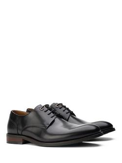 Simon Carter Stegosaurus Classic Derby Lace-Up Shoes, Black - view 2, Black