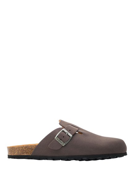 V.GAN Vegan Taro Footbed Mules, Grey