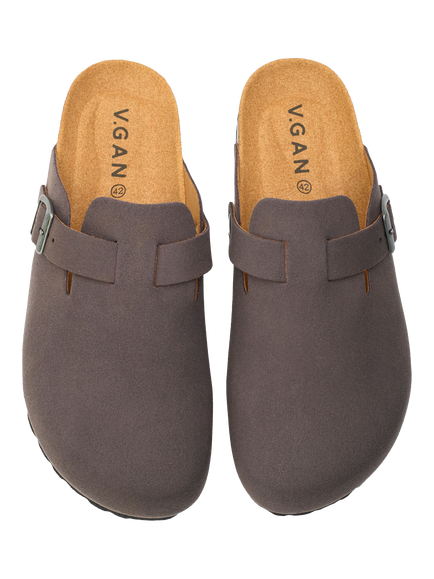 V.GAN Vegan Taro Footbed Mules - view 2, Grey