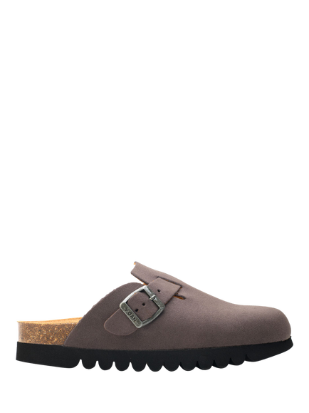 V.GAN Vegan Taro Footbed Mules, Grey