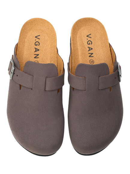 V.GAN Vegan Taro Footbed Mules - view 2, Grey