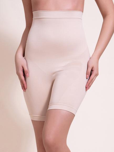 Alie Street Shapewear Seamless High Waist Thigh Shaper, Natural, Natural