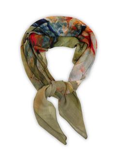 Alie Street Amara Paradise Wool Rich Scarf, Multi - view 2, Multi