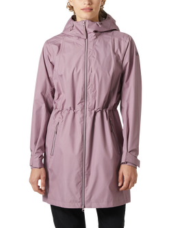Helly Hansen Women's Westport Raincoat, Purple Clay, Purple Clay