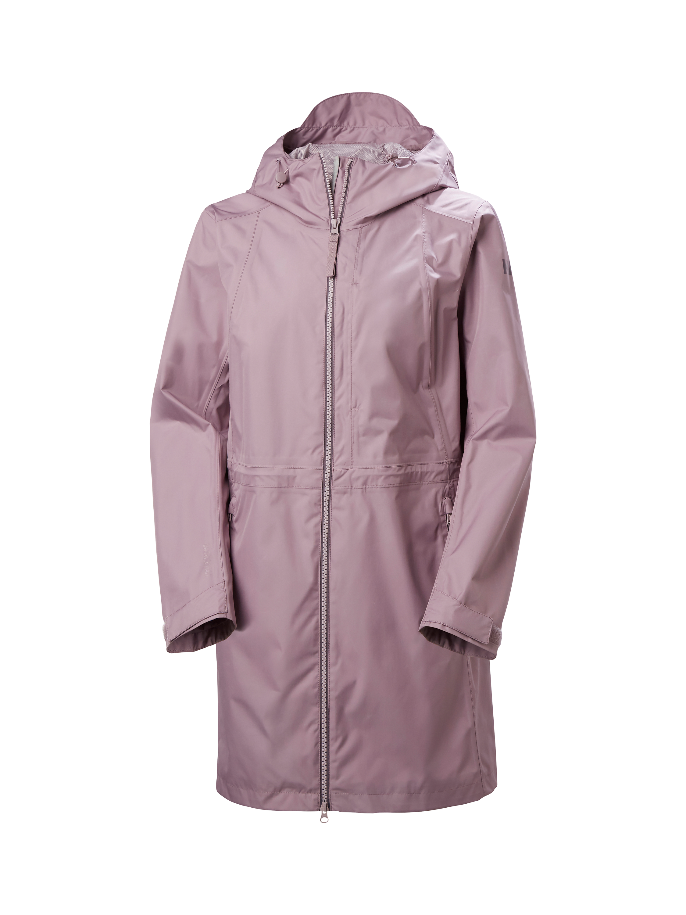 Product image 6 of 6, which shows Helly Hansen Women's Westport Raincoat, Purple Clay, XS