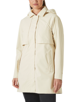 Helly Hansen Women's Lilja Rain Jacket, Cream, Cream