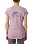 Helly Hansen Women's Nord Graphic T-Shirt, Purple Clay, Purple Clay