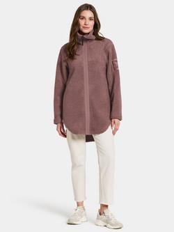 Didriksons Umi Pile Fleece Jacket - view 2, Faded Wine
