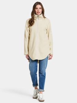 Didriksons Umi Pile Fleece Jacket - view 2, White Foam