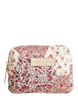 Lily and Lionel Maya Aster Patchwork Wash Bag, Pink, Pink