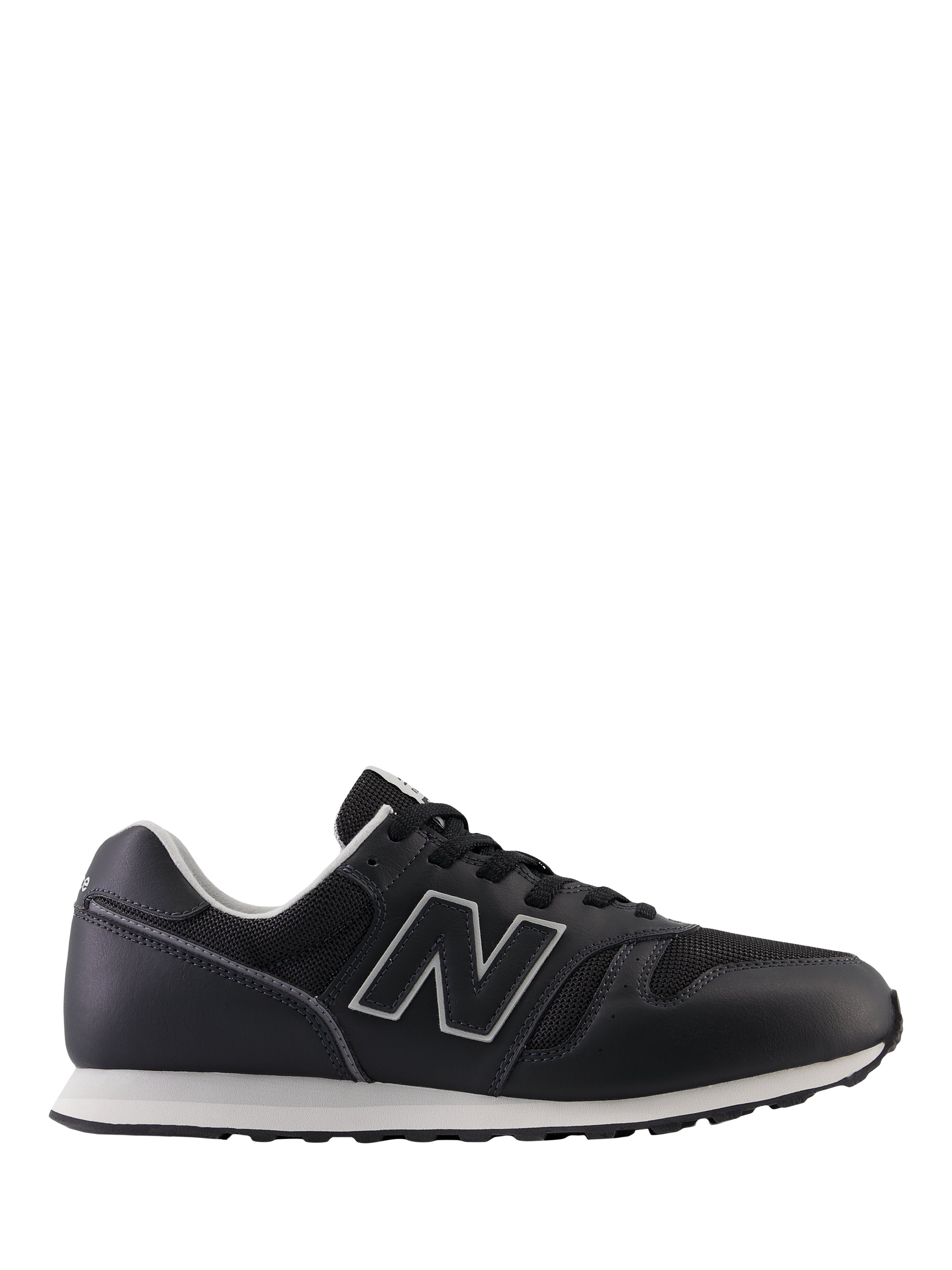 New Balance 373 Leather Trainers, Black