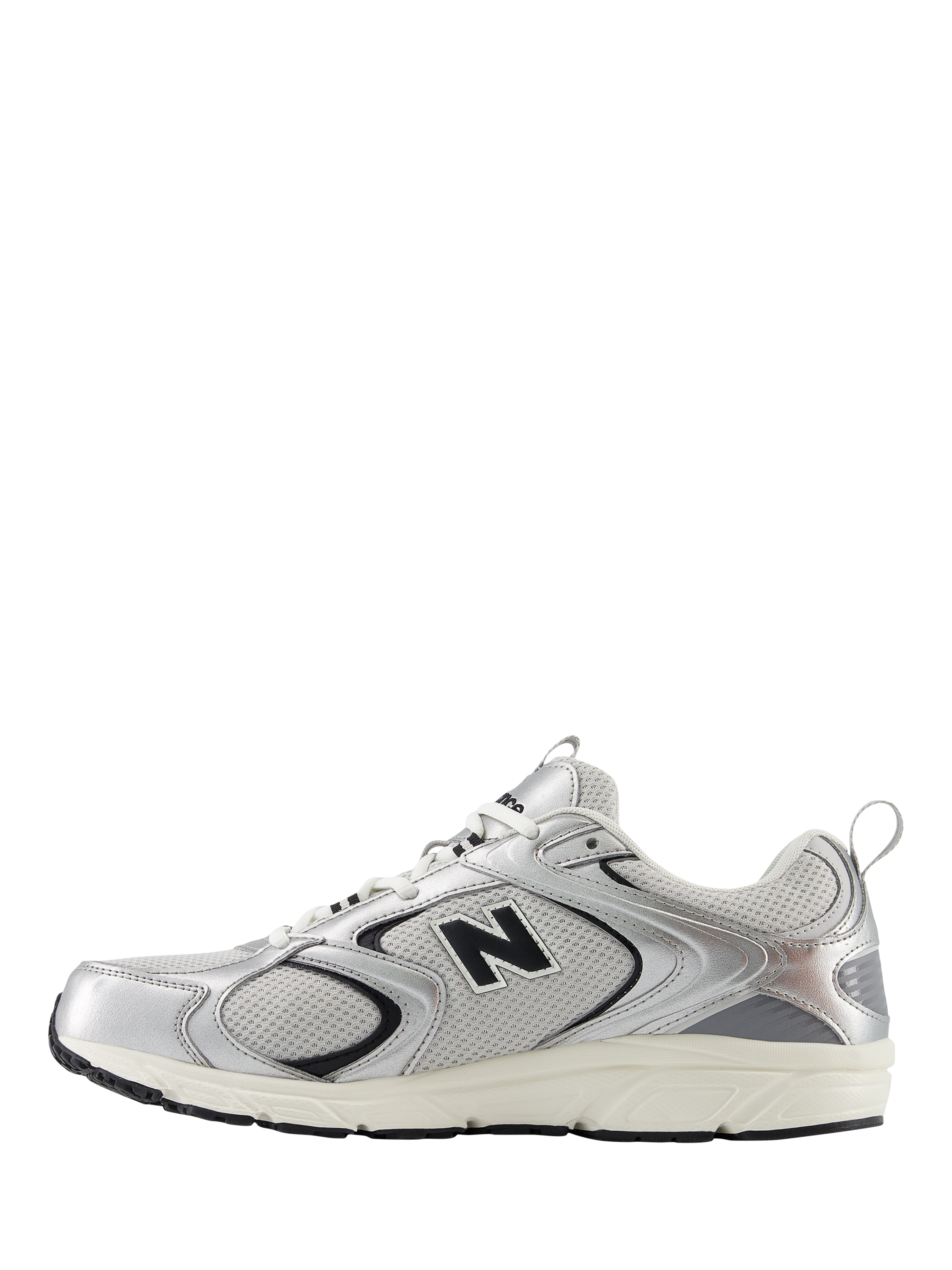 Product image 2 of 5, which shows New Balance Men's 408 Lace Up Trainers, Grey/Silver, 10