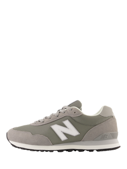 New Balance 515 Lace Up Trainers, Grey/White - view 2, Grey/White