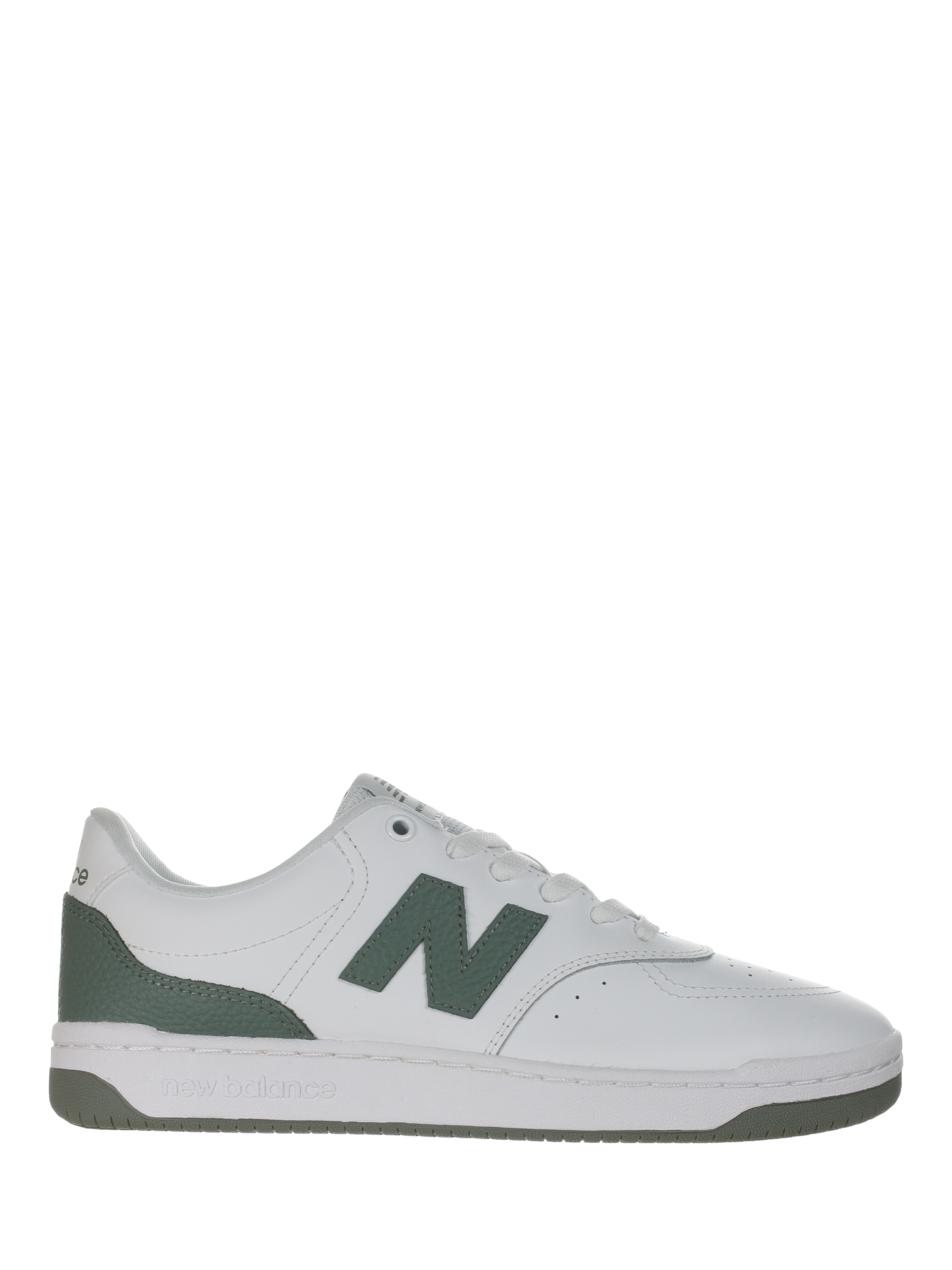 New Balance Men's BB480 Trainers, White/Green