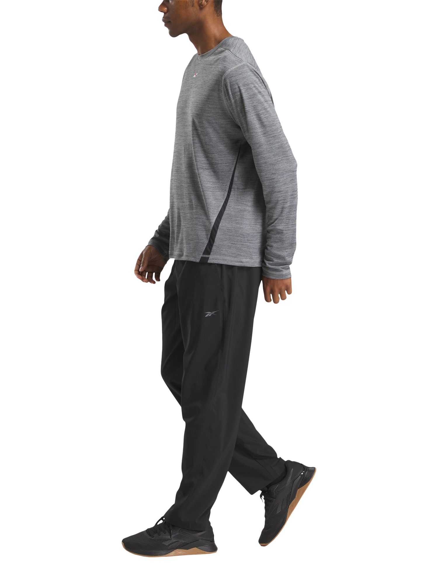 Product image 2 of 3, which shows Reebok Men's ID Train Joggers, Black, S