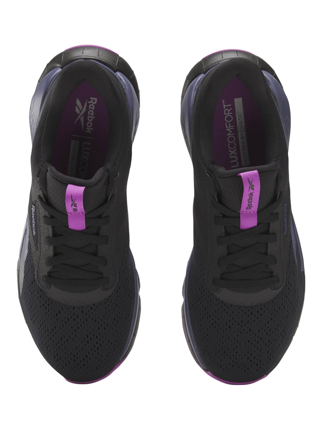 Product image 4 of 5, which shows Reebok Women's Duruflex Sports Shoes, Blk/Purple, 4