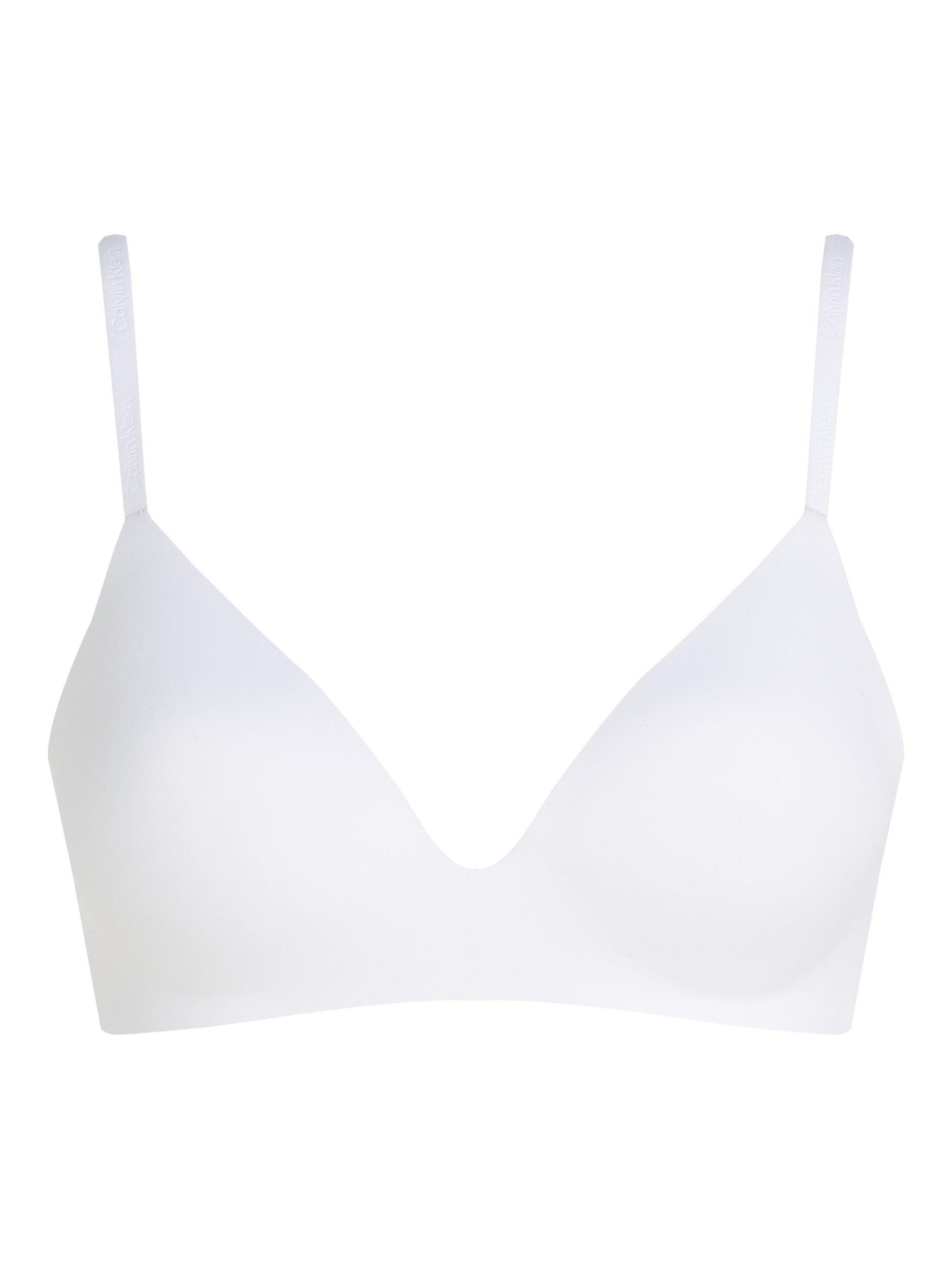 Product image 5 of 5, which shows Calvin Klein Perfectly Fit Wire Free T-Shirt Bra, White, 32A