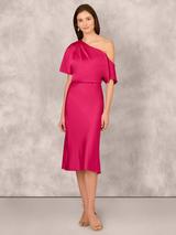 Phase Eight Andrea Tapework Dress, Violet