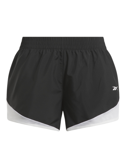 Reebok Women's ID Train Woven Shorts, Nghblk, Nghblk